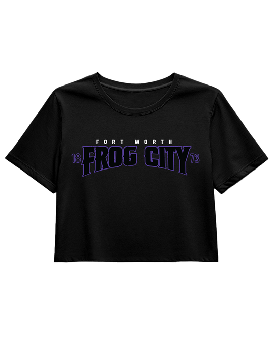 Frog City Crop Top