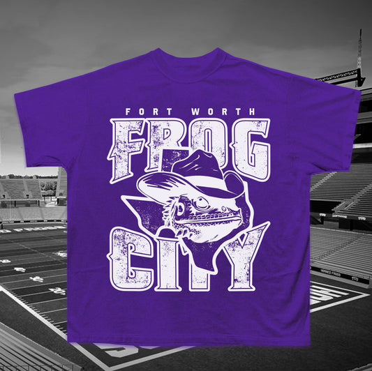 Frog City Alternate Purple Tee